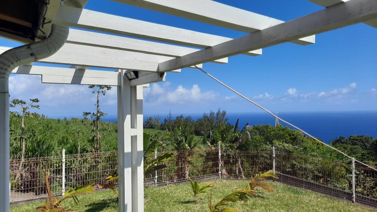Chambre vue sur mer entre Grande Anse et Manapany Petite Île Extérieur photo