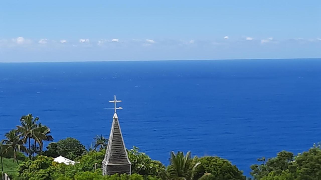 Chambre vue sur mer entre Grande Anse et Manapany Petite Île Extérieur photo