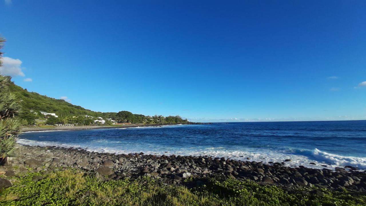 Chambre vue sur mer entre Grande Anse et Manapany Petite Île Extérieur photo