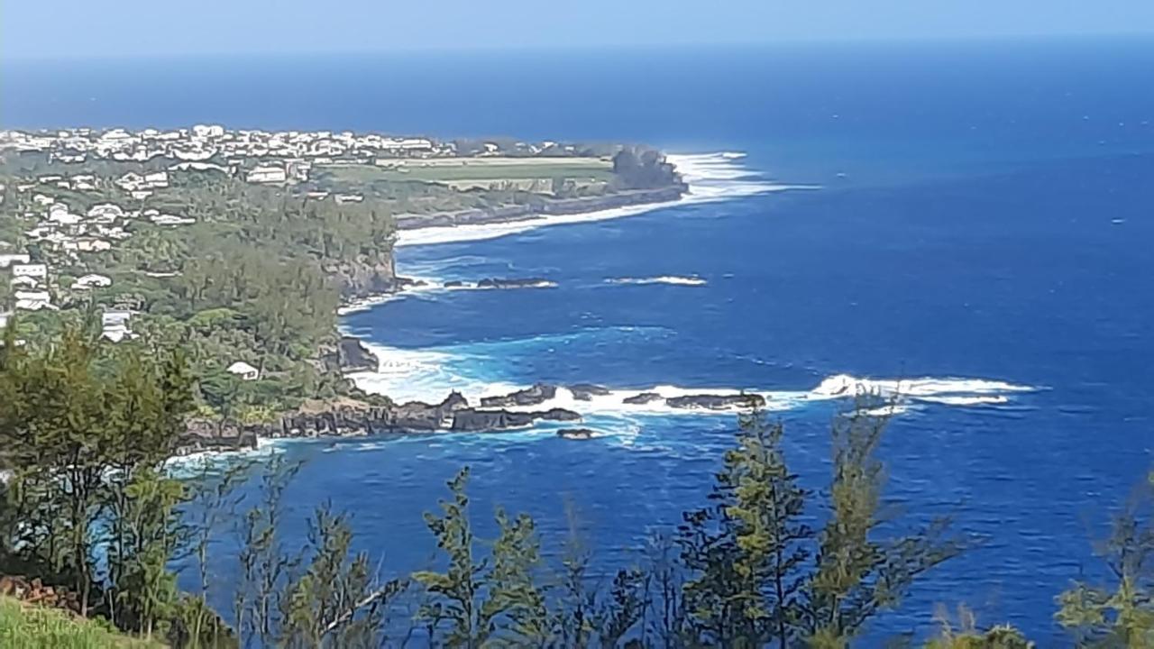 Chambre vue sur mer entre Grande Anse et Manapany Petite Île Extérieur photo