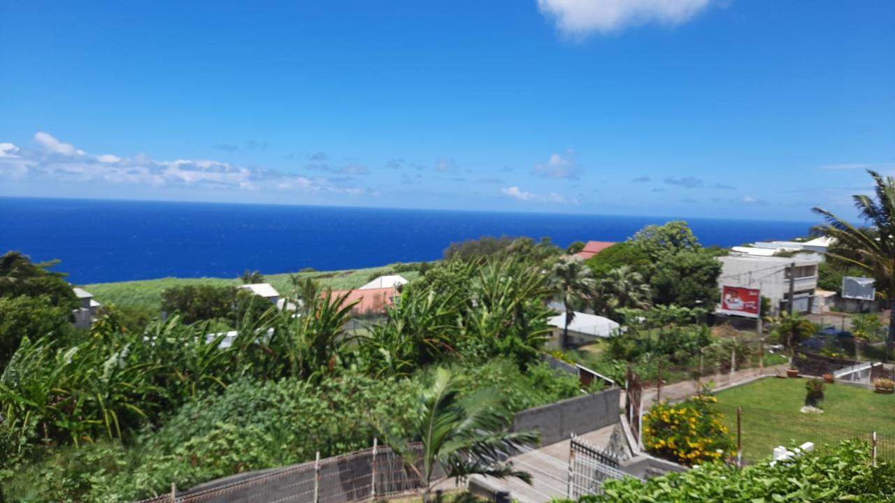 Chambre vue sur mer entre Grande Anse et Manapany Petite Île Extérieur photo