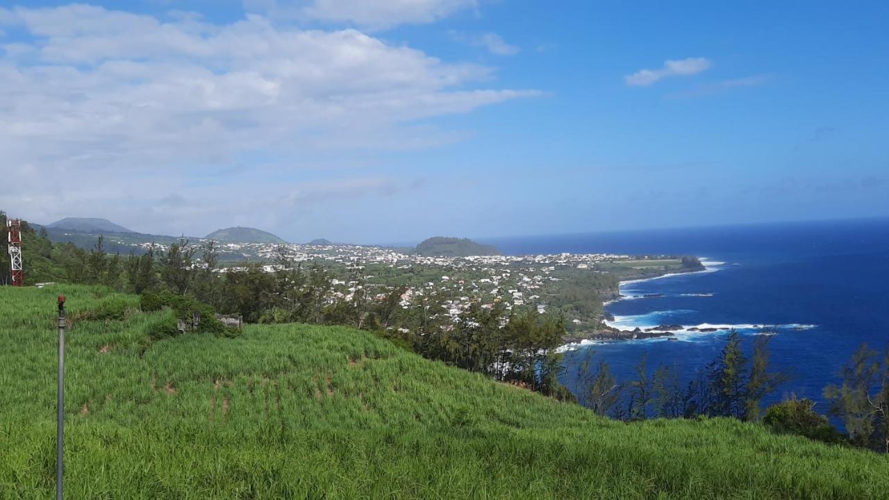 Chambre vue sur mer entre Grande Anse et Manapany Petite Île Extérieur photo