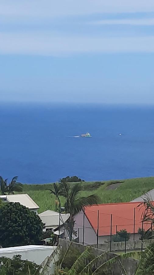 Chambre vue sur mer entre Grande Anse et Manapany Petite Île Extérieur photo