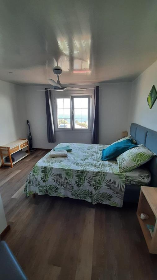 Chambre vue sur mer entre Grande Anse et Manapany Petite Île Extérieur photo