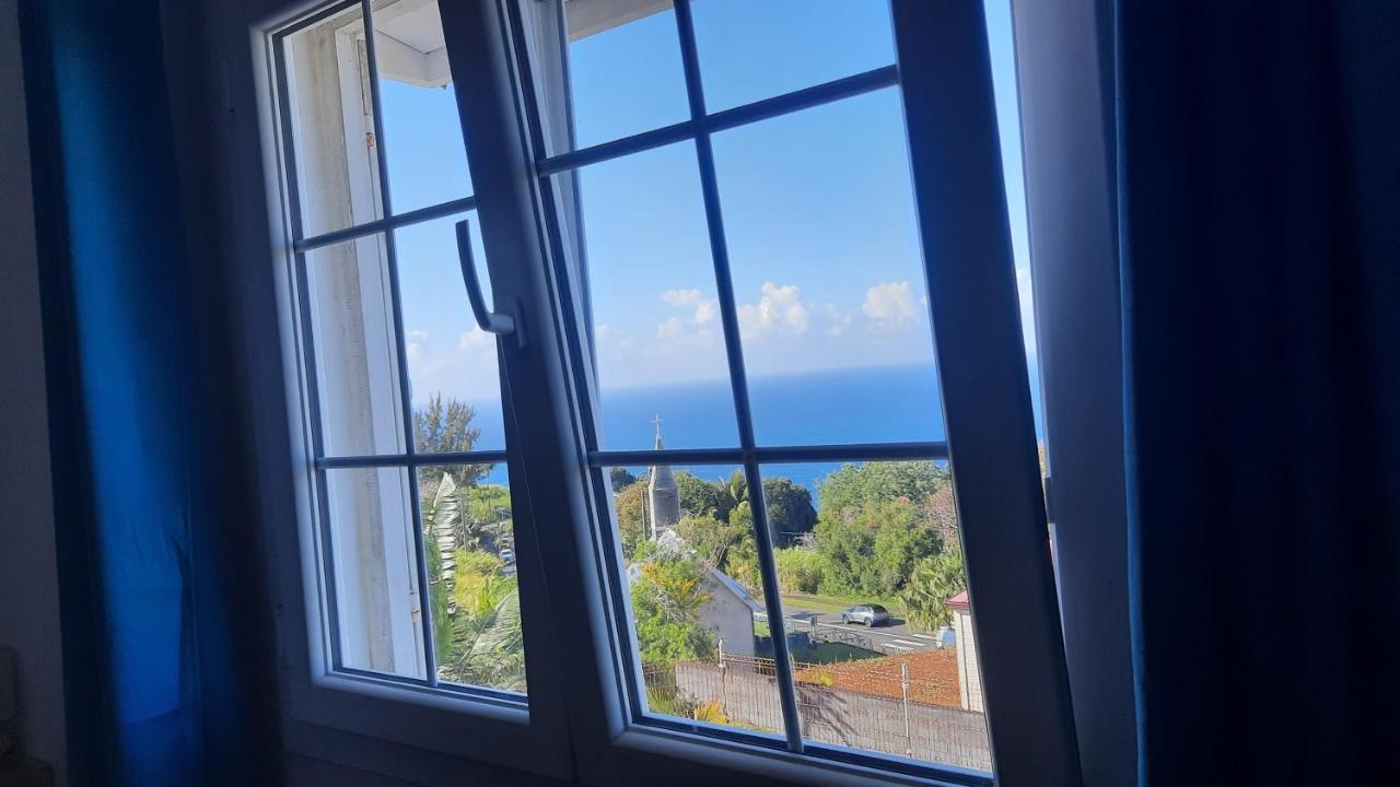 Chambre vue sur mer entre Grande Anse et Manapany Petite Île Extérieur photo