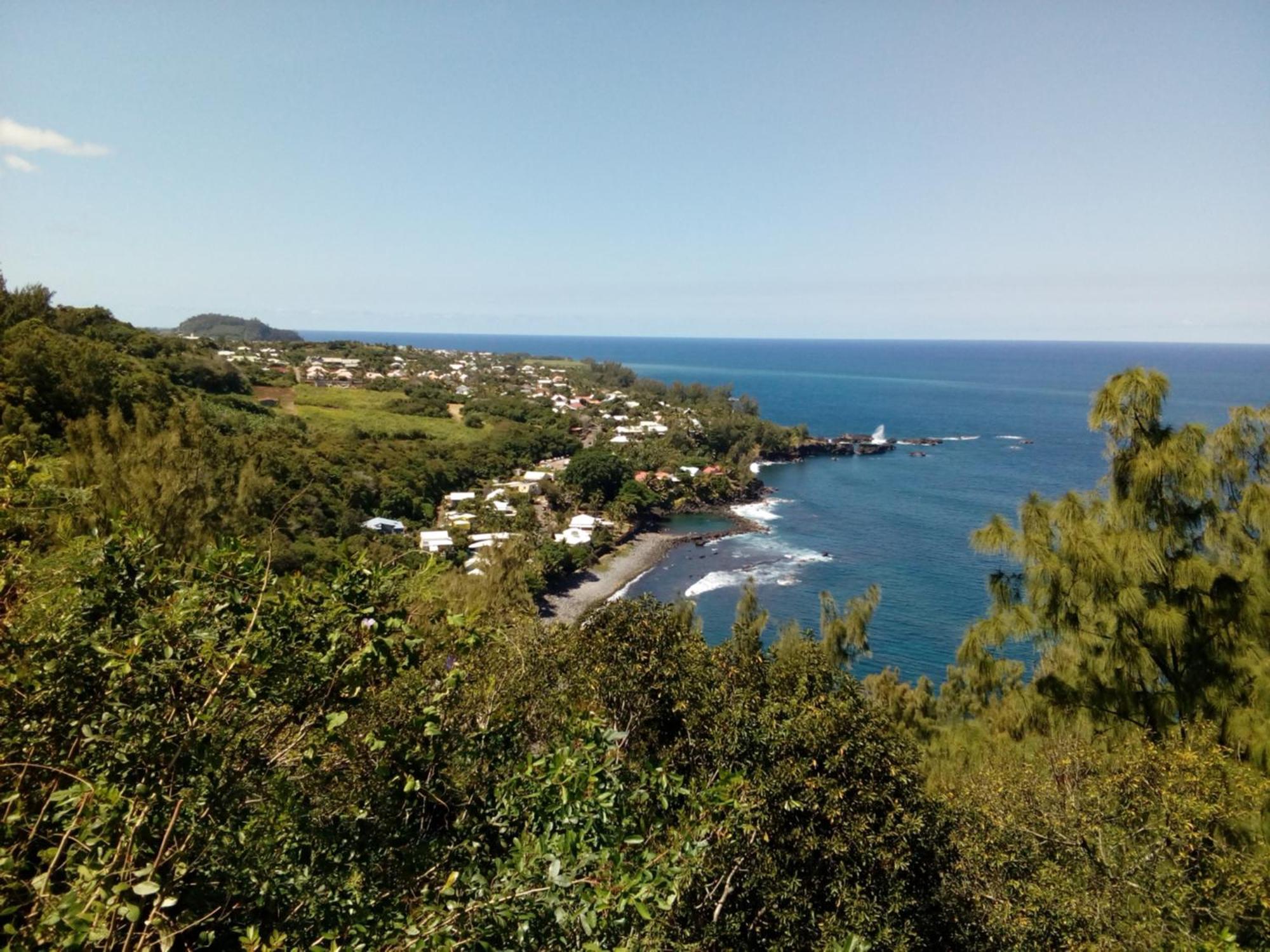 Chambre vue sur mer entre Grande Anse et Manapany Petite Île Extérieur photo