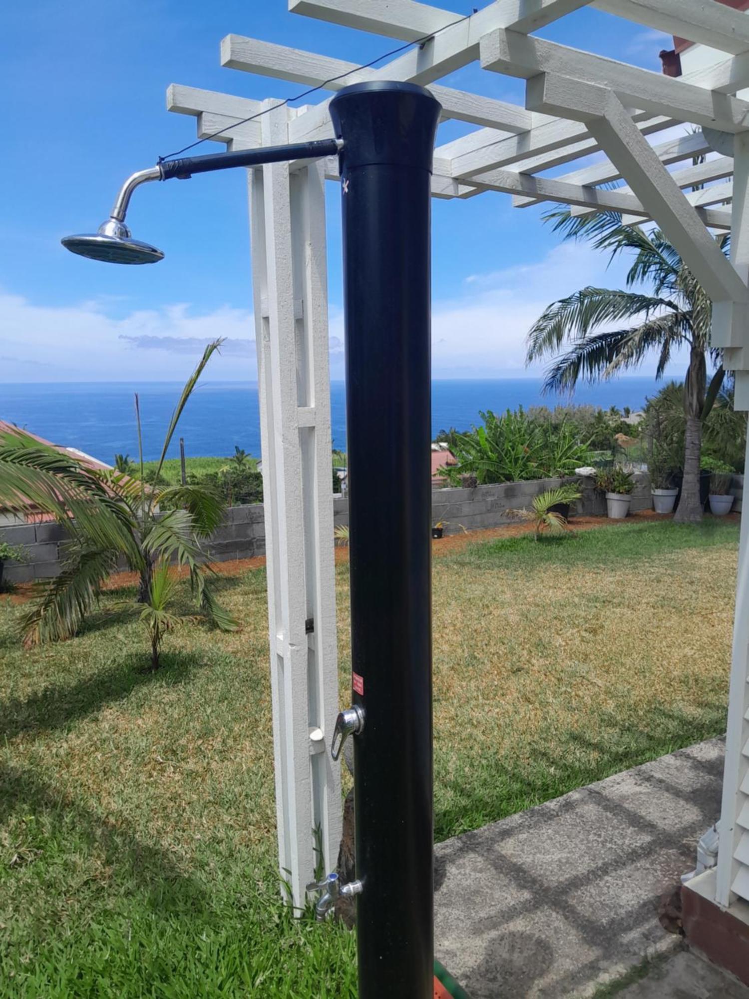 Chambre vue sur mer entre Grande Anse et Manapany Petite Île Extérieur photo