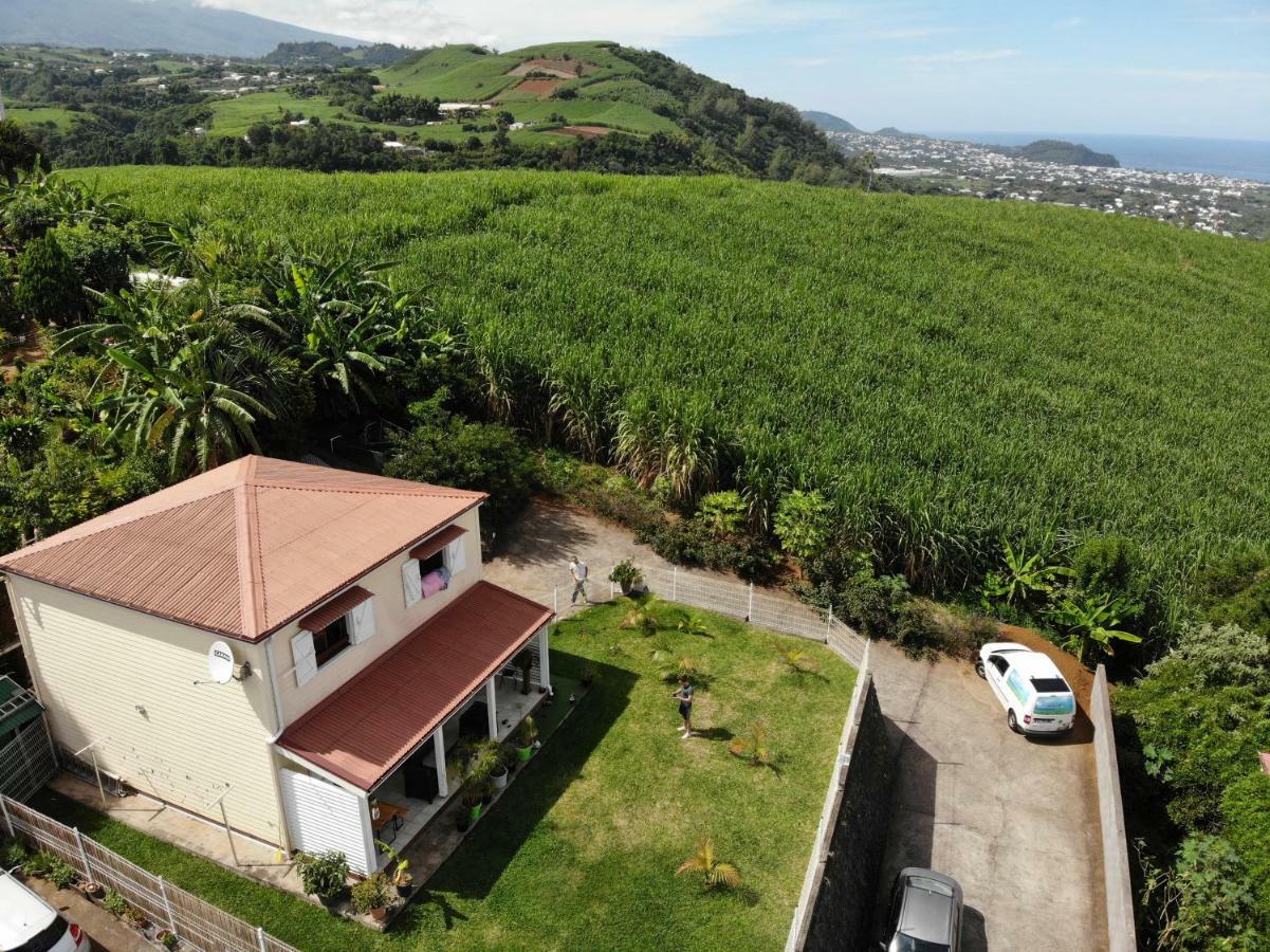 Chambre vue sur mer entre Grande Anse et Manapany Petite Île Extérieur photo